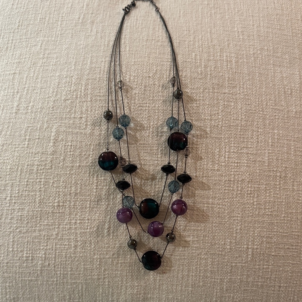 Elegant Multicolor Beaded Necklace